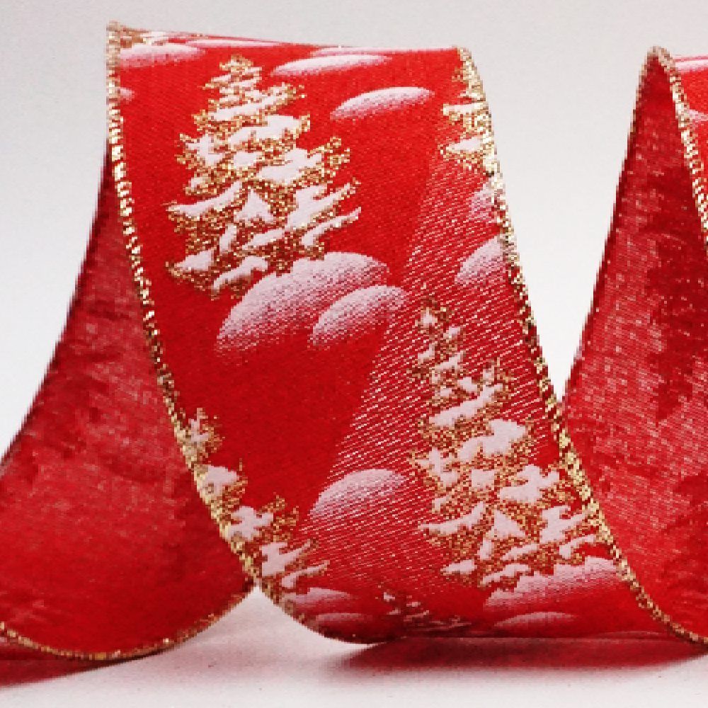 Professional Flocked Christmas Tree Ribbon Manufacturer KING YOUNG